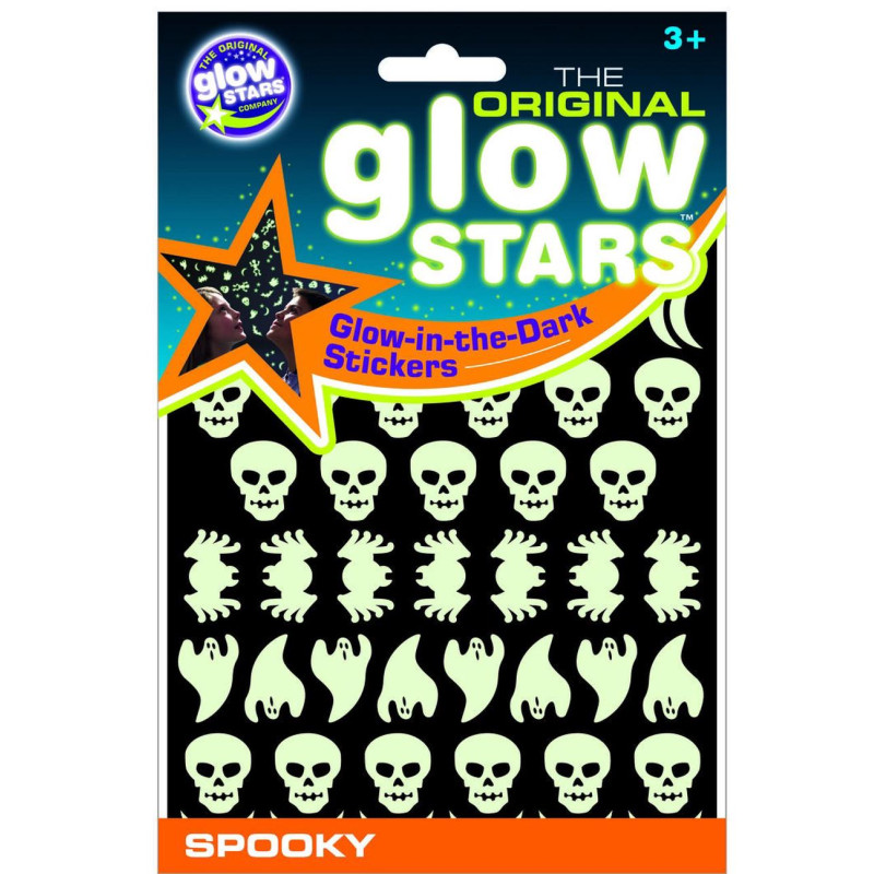 SPOOKY STICKERS GLOW IN THE DARK SPOOKY STICKERS GLOW IN THE DARK