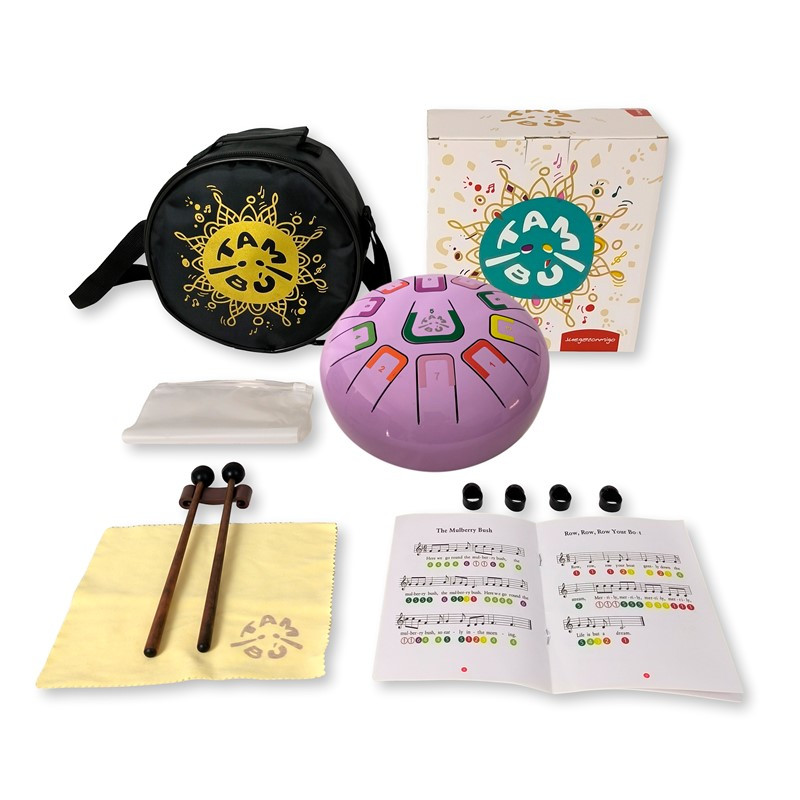 Violeta Instruments TAMBÚ 11 NOTAS COLOR VIOLETA, INSTRUMENTO MUSICAL