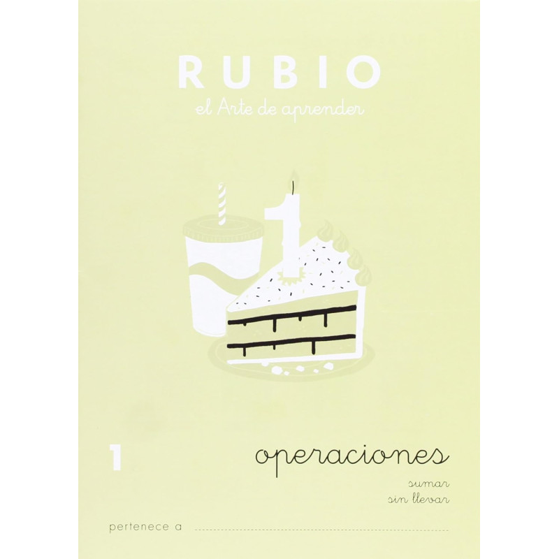 RUBIO OPERACIONES 1, SUMAR SIN LLEVAR RUBIO OPERACIONES 1, SUMAR SIN LLEVAR