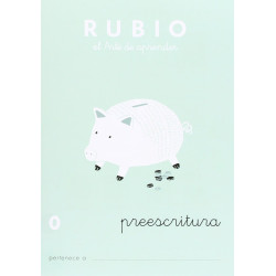 RUBIO PREESCRITURA 0, PREESCRITURA CON PUNTOS, DIBUJOS Y GRECAS RUBIO PREESCRITURA 0, PREESCRITURA CON PUNTOS, DIBUJOS Y GRECAS