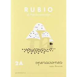 RUBIO OPERACIONES 2A, RESTAR LLEVANDO RUBIO OPERACIONES 2A, RESTAR LLEVANDO