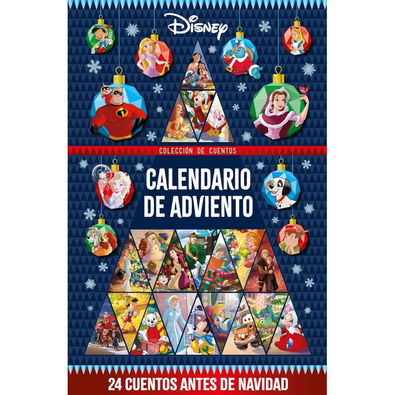 DISNEY CALENDARIO DE ADVIENTO, 24 CUENTOS ANTES DE NAVIDAD DISNEY CALENDARIO DE ADVIENTO, 24 CUENTOS ANTES DE NAVIDAD