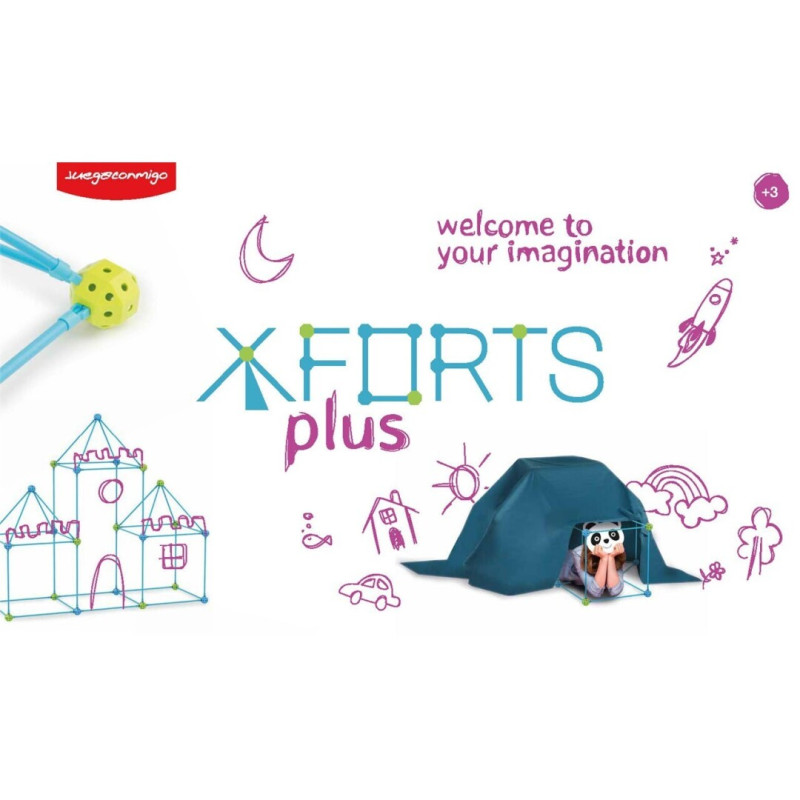 XFORTS CONSTRUCCIÓN SET DE 85 PIEZAS XFORTS CONSTRUCCIÓN SET DE 85 PIEZAS