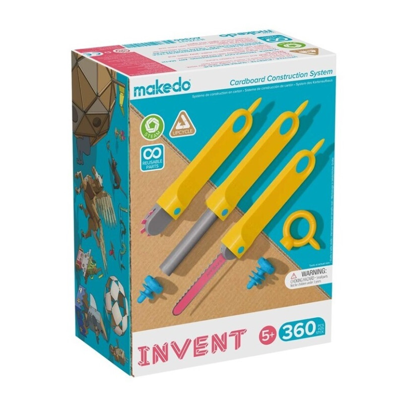 DISCOVER MAKEDO KIT CONSTRUCCIÓN 360 PIEZAS DISCOVER MAKEDO KIT CONSTRUCCIÓN 360 PIEZAS