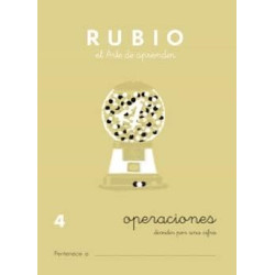 RUBIO OPERACIONES 4, DIVIDIR POR UNA CIFRA RUBIO OPERACIONES 4, DIVIDIR POR UNA CIFRA