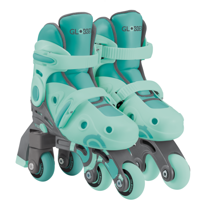 PATINES EN LINEA 30-33, MENTA, 2 EN 1 GLOBBER PATINES EN LINEA 30-33, MENTA, 2 EN 1 GLOBBER