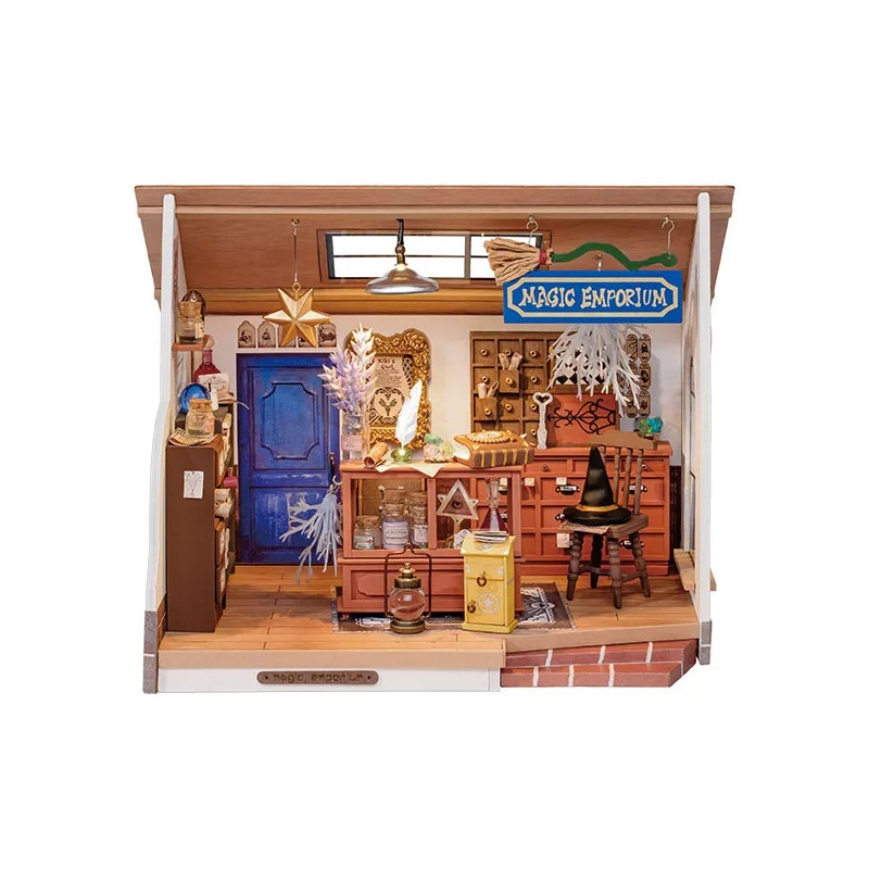 KIKI´S MAGIC EMPORIUM, MINIATURE HOUSE PUZZLE 3D ROLIFE KIKI´S MAGIC EMPORIUM, MINIATURE HOUSE PUZZLE 3D ROLIFE