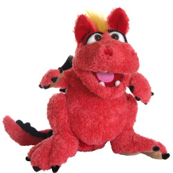 MARIONETA DRAGON ROJO ELSA