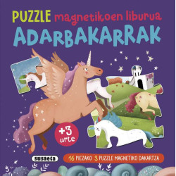 ADARBAKARRAK, PUZZLE MAGNETICKOEN LIBURUA ADARBAKARRAK, PUZZLE MAGNETICKOEN LIBURUA