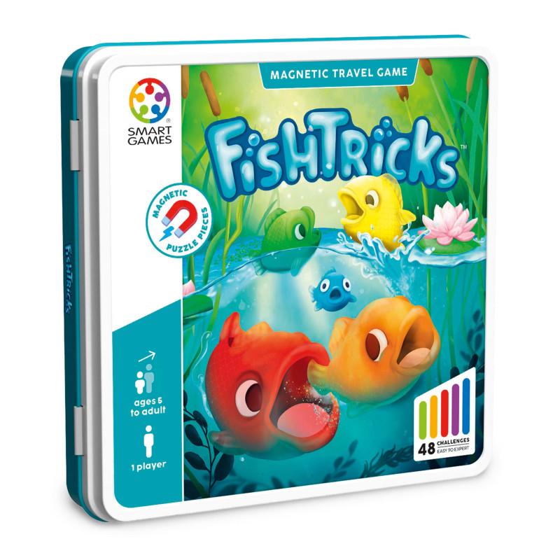 FISH TRICKS, JUEGO DE LÓGICA 1 JUGADOR SMART GAMES