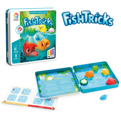 FISH TRICKS, JUEGO DE LÓGICA 1 JUGADOR SMART GAMES