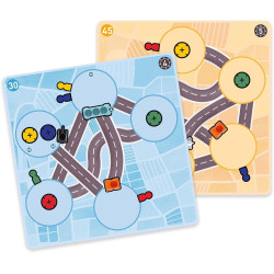 TRAFFIC LOGIC, JUEGO DE LÓGICA SOLOGIC DJECO