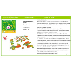 JUNGLE PANIC, JUEGO DE OBSERVACIÓN Y RAPIDEZ DJECO