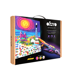 BARCELONA, SET DE PINTURA CREATIVA 3D OKTO