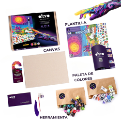 BARCELONA, SET DE PINTURA CREATIVA 3D OKTO