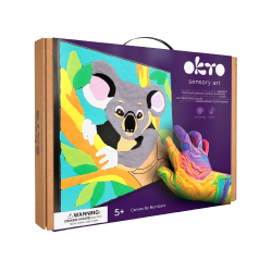 KOALA CREAR POR NÚMEROS, SET DE PINTURA CREATIVA 3D OKTO