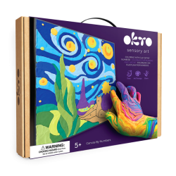 PRINCIPITO CREAR POR NÚMEROS, SET DE PINTURA CREATIVA 3D OKTO