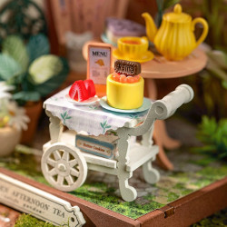 FANCY TEA YARD, PUZZLE 3D MINIATURE HOUSE ROLIFE
