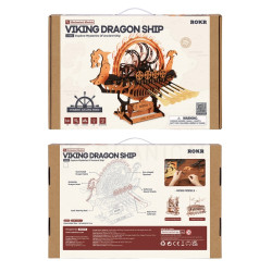 BARCO VIKINGO, PUZZLE 3D ROBOTIME ROKR