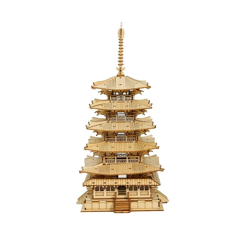 PAGODA FIVE-STORIED, PUZZLE 3D ROLIFE