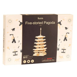 PAGODA FIVE-STORIED, PUZZLE 3D ROLIFE