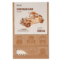 VINTAGE CAR, PUZZLE 3D ROLIFE