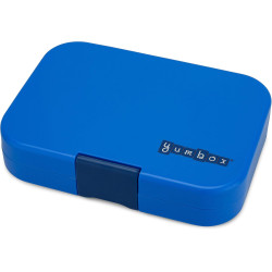 FIAMBRERA YUMBOX BENTO 6 COMPARTIMENTOS SURF BLUE RACE CARS