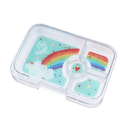 FIAMBRERA YUMBOX BENTO 4 COMPARTIMENTOS SEVILLE PURPLE RAINBOW