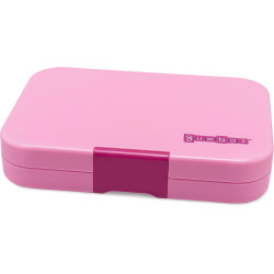 FIAMBRERA YUMBOX BENTO 5 COMPARTIMENTOS CAPRI PINK JUNGLA PASTEL