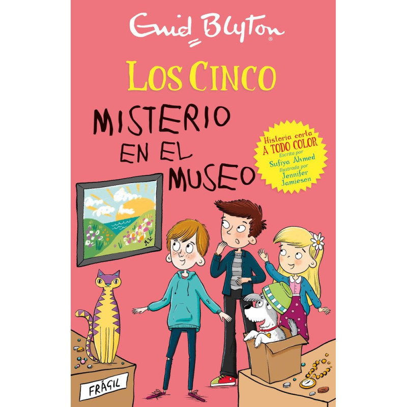 MISTERIO EN EL MUSEO, LOS CINCO HISTORIAS CORTAS