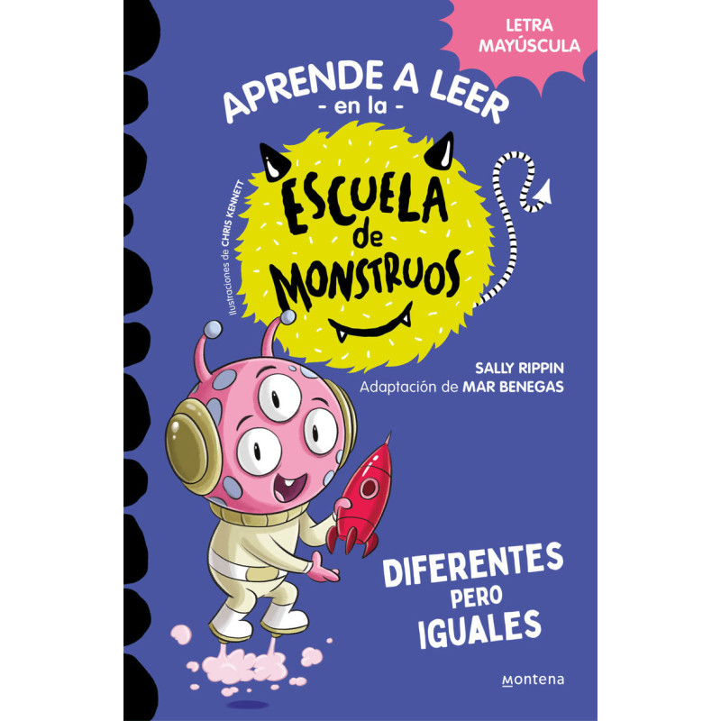 APRENDER A LEER EN LA ESCUELA DE MONSTRUOS 17, DIFERENTES PERO IGUALES