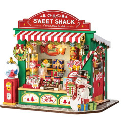 CHRISTMAS CANDY STAND, PUZZLE 3D ROLIFE