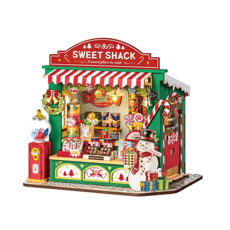 CHRISTMAS CANDY STAND, PUZZLE 3D ROLIFE