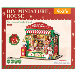 CHRISTMAS CANDY STAND, PUZZLE 3D ROLIFE