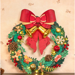 CHRISTMAS WREATH, 3D PUZZLE CORONA DE NAVIDAD ROLIFE