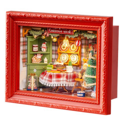 CHRISTMAS EVE PARTY, MINIATURA HOUSE ROLIFE NAVIDAD