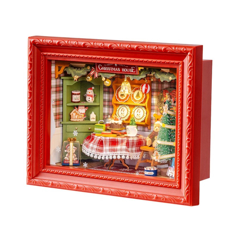 CHRISTMAS EVE PARTY, MINIATURA HOUSE ROLIFE NAVIDAD