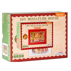 CHRISTMAS EVE PARTY, MINIATURA HOUSE ROLIFE NAVIDAD