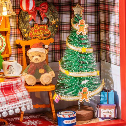 CHRISTMAS EVE PARTY, MINIATURA HOUSE ROLIFE NAVIDAD