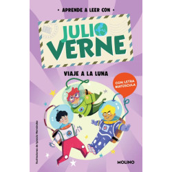 APRENDE A LEER CON VERNE, VIAJE A LA LUNA, LETRA MAYÚSCULA