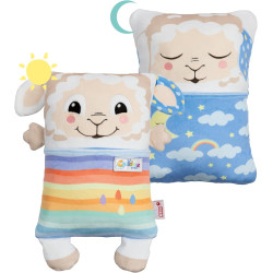PELUCHE Y ALMOHADA REVERSIBLE COSIDOO NICI OVEJA