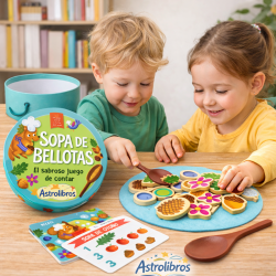 SOPA DE BELLOTAS, JUEGO DE MESA PARA APRENDER A CONTAR