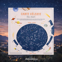 PLANISFERIO / MAPA CELESTE MOULIN ROTY