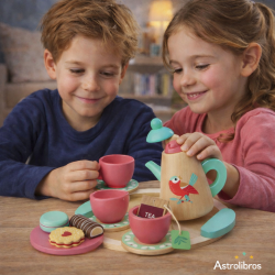 JUEGO DE TÉ DE MADERA HAPE