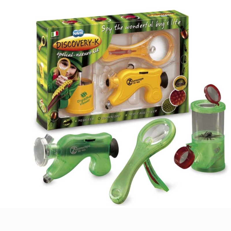 KIT DE EXPLORACIÓN DISCOVERY-K NAVIR CON LUPA Y VISORES