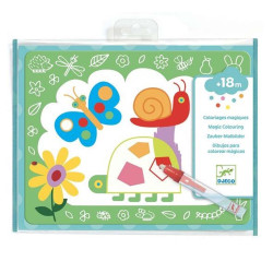 COLOREAR MÁGICO CON AGUA GARABATOS