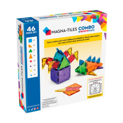 MAGNA-TILES COMBO + MICROMAGS, JUEGO DE CONSTRUCCIÓN MAGNÉTICO