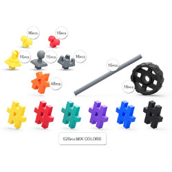 MELI BASIC TECH+ 780 PIEZAS | JUEGO DE CONSTRUCCIÓN