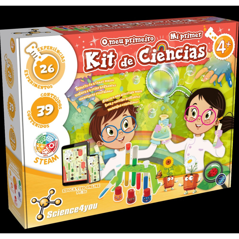 MI PRIMER KIT DE CIENCIAS | EXPERIMENTOS STEAM SCIENCE4YOU