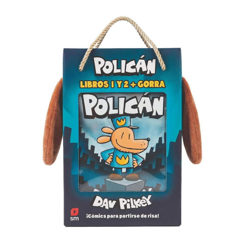 PACK POLICÁN, LIBROS 1 Y 2 Y GORRA DE POLICÁN